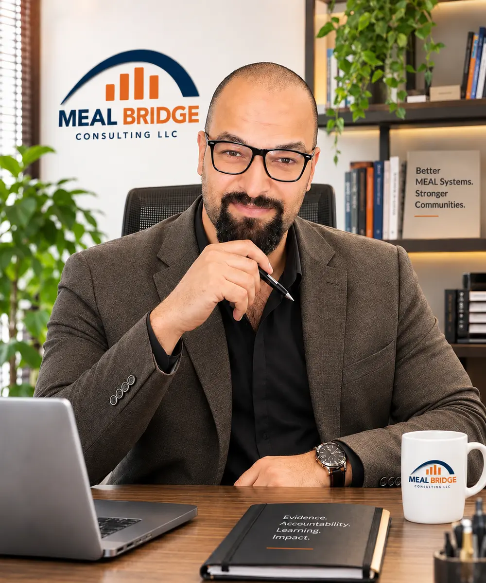 Humam Alherk, Founder and CEO of MEAL Bridge Consulting LLC